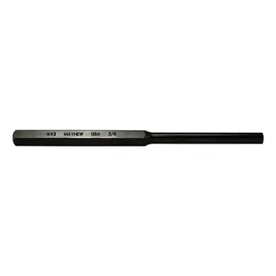 Mayhew Tools 21504 Pin Punches Extra Long 8 Inches 3/8 Inch Tip Alloy Steel Full Finish Hassle-Free Returns