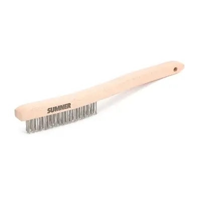 Big Sale Sumner 781633 Steel Wire Scratch Brush 19 Rows 13.8 in