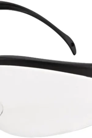 MCR Safety KD110AF Klondike Safety Glasses with Black Matte Frame and Clear Anti-Fog Lens Brand New
