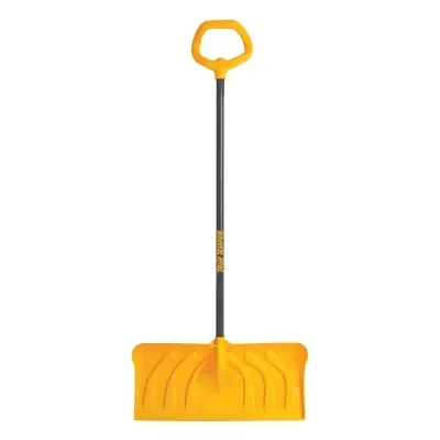 True Temper 1635000 Poly VersaGrip Snow Pusher 11 in x 24 in Square Point Blade 52.75 in Length Buy Direct
