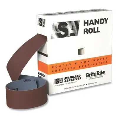 Standard Abrasives 7100050575 Aluminum Oxide Handy Roll 50 yd Maroon Super Sale