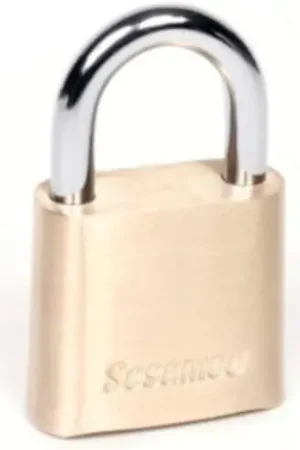 Genuine Ccl K436 4-Dial Resettable Brass Body Padlock with Brass Internal Parts