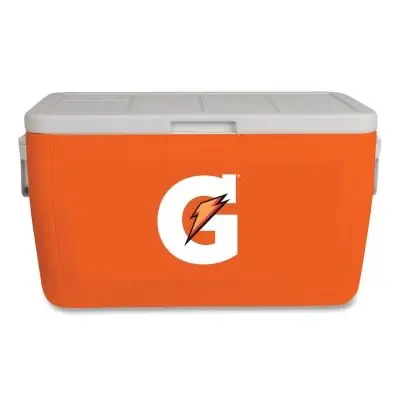 Gatorade 50420SM-21 Ice Chest, 48 qt, Orange/White Seasonal Sale