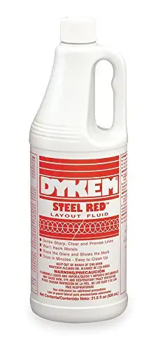 Place Order Dykem 80696 Layout Fluid Red 31.5 oz Bottle