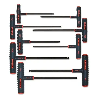 Eklind Tool 60809 Power-T Ball-Hex Key Set 9 in HANDLE Popular