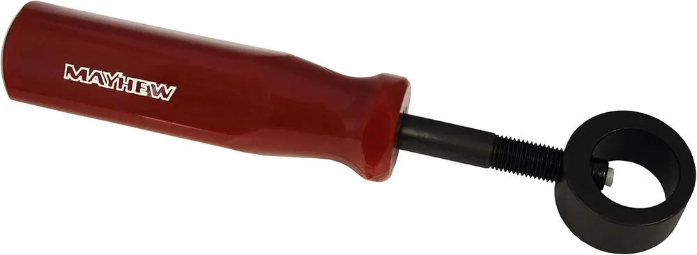 Last Chance Mayhew Tools 50301 Punch & Chisel Holder Hand Powered One Size Black/Red