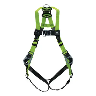 Deal Honeywell Miller H5IS311102 H500 Industry Standard Full-Body Harness,Universal, Mating Chest/Tongue Leg Buckles, IS3