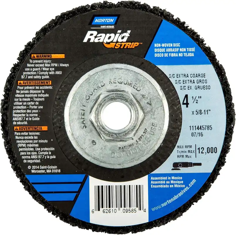 Flash Sale Norton 66261009585 Depressed Center Wheel T27 4.5x5/8-11 SC