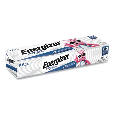 Energizer EVEL91 Ultimate Lithium AA Batteries 1.5V Time-Limited