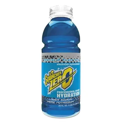 Sqwincher 159030804 ZERO Ready-To-Drink 20 oz Mixed Berry Limited Offer
