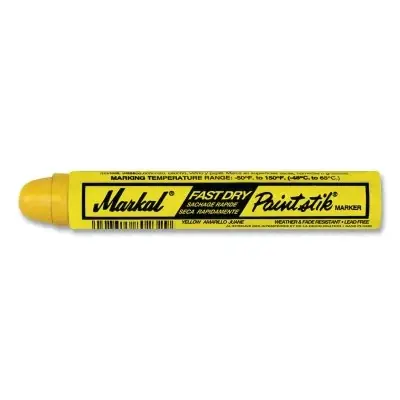 Discount Markal 82721 Fast Dry Paintstik Solid Paint Marker Yellow 4.625 Inches