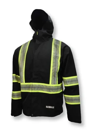 Dewalt DRW11-1ZGR-2X Waterproof Lightweight Packable Raincoat - 2X Time-Limited