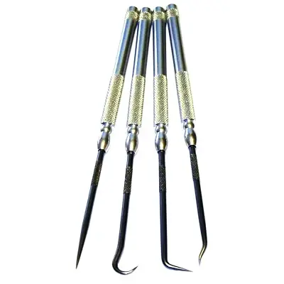 Markdown King Tool K4PSC Pick Set 4 Pc Aluminum Handle