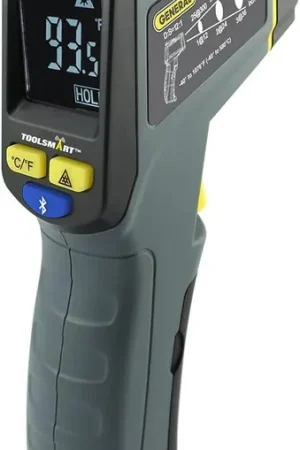 General Tools TS05 ToolSmart Bluetooth Connected Laser Temperature Gun Thermal Detector Digital Infrared Thermometer Must Have