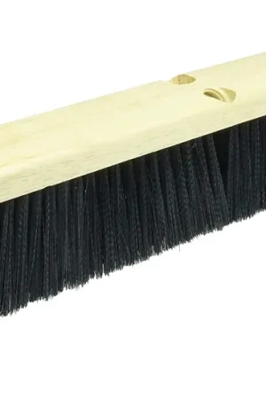 Weiler 42037 24 Block Size, Black Polypropylene Fill, Medium Sweep Floor Brush Limited Time