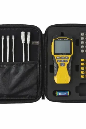 Klein Tools VDV501-852 Scout Pro 3 Tester with Locator Remote Kit Cable Testing 2000ft RJ11/12 RJ45 F-Connector Get Yours