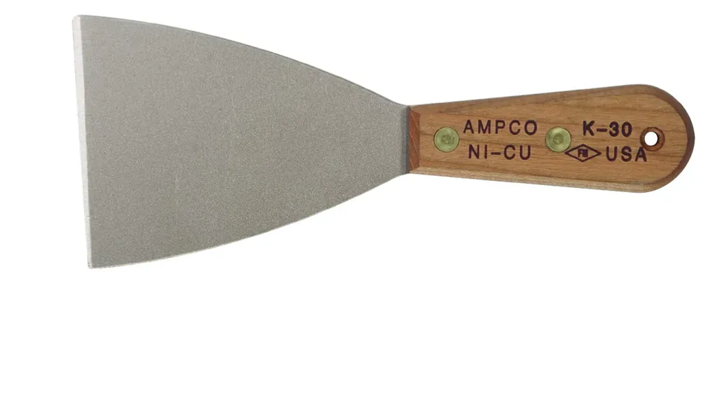 Ampco Safety Tools K-30 Putty Knife Non-Sparking Non-Magnetic Corrosion Resistant 3.5 Inch Stiff Blade Must Have