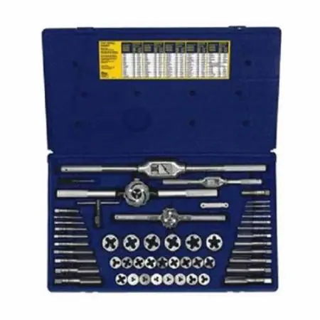 Irwin 26394 Tap + Die 53PC Set MTRC HEX Limited Offer
