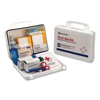 Express Delivery First Aid Only 6430 25 Person ANSI Plus First Aid Kit Weatherproof Plastic Case Wall Mount