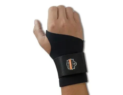 Ergodyne 16614 ProFlex 670 Ambidextrous Single Strap Wrist Support Large Pack of 1 Seasonal Sale