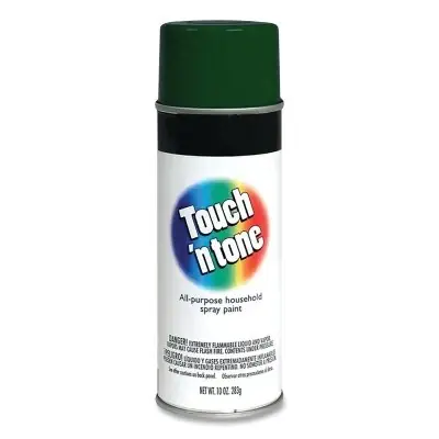 Rust-Oleum 55271830 Touch 'n Tone Spray Paint 10 oz Gloss Hunter Green High Quality
