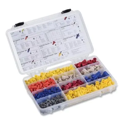 New Release Ideal Industries 30-2091 Combination WireTwist/WingTwist Wire connector Kit 620 Pc