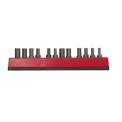 Premium Mayhew Tools 18004 12-Pc Insert Bit Set SAE Hex And Tamper Hex