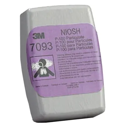 Top Rated 3M 7000002154 Particulate Filter 7093 P100 Oil and Non-Oil Particles