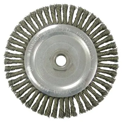 Hot Deal Weiler 36295 Wolverine Knot Wire Wheel 5 inches 5 EA