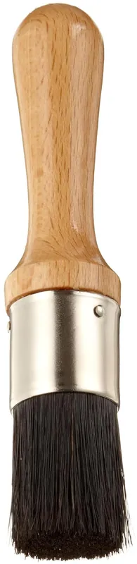 Popular Weiler 40080 1 Diameter Bristle Steel Ferrule Stencil Glue And Acid Brush
