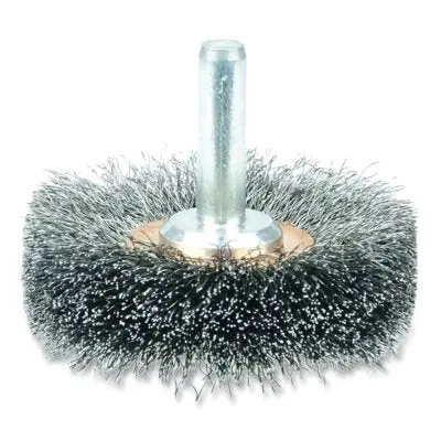 Best Choice Weiler 17610 Stem-Mounted Narrow Conflex Brush 20000 RPM