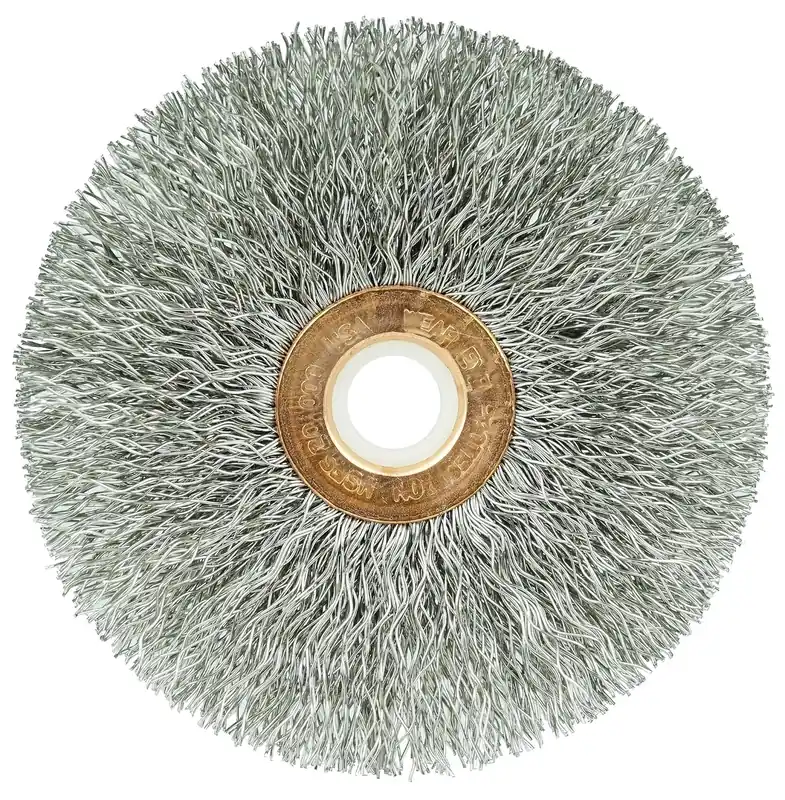 Budget Weiler 16963 3 Inch Crimped Wire Wheel Stainless Steel 20000 RPM