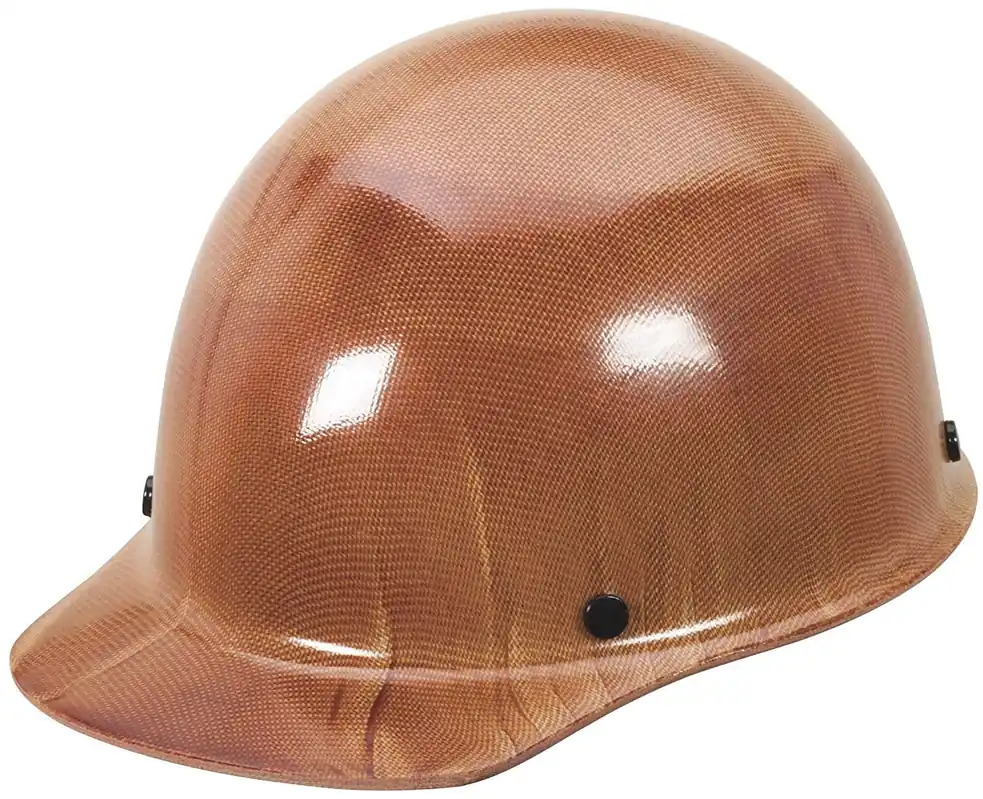 Seasonal Sale MSA 454617 Skullgard Cap Style Safety Hard Hat with Staz-on Pinlock Suspension Non-slotted Cap, Made of Phenolic Resin, Radiant Heat Loads up to 350F - Standard Size in Natural Tan