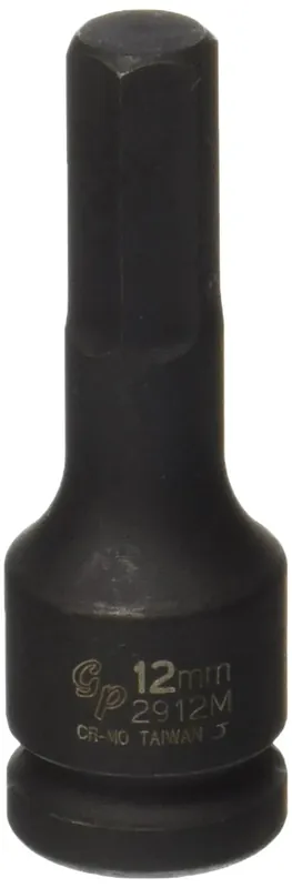 Grey Pneumatic 2912M Impact Driver Socket 1/2 Drive 12mm Hex Exclusive Offer