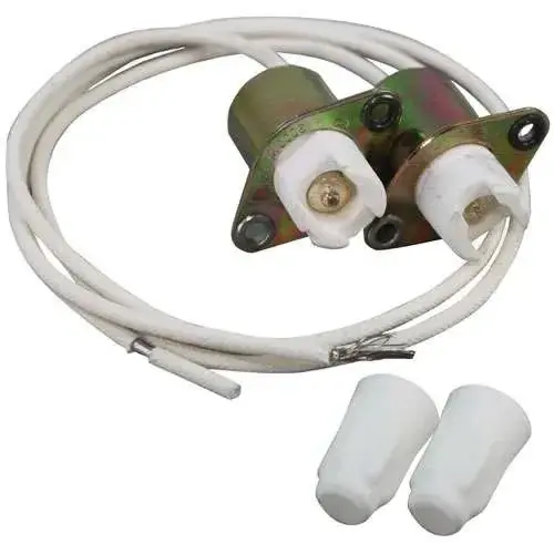 Custom Deli'S CDI-47 Quartz Lamp Sockets Set For 100 Or 150 W Secure Checkout