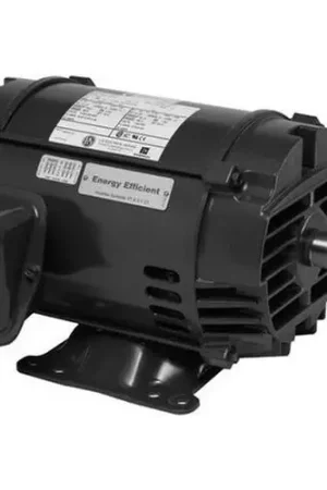 Hot Deal U.S. Motors D10P2D General Purpose Three Phase ODP Horizontal - Footed Motor