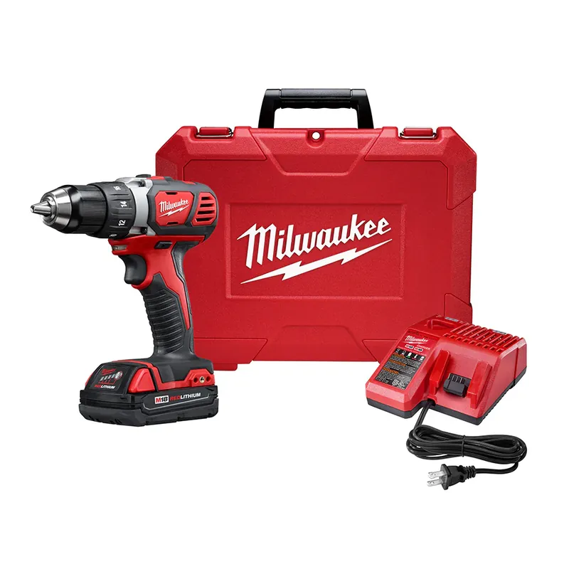 Hassle-Free Returns Milwaukee 2606-22CT M18 Compact 1/2 Drill Driver Kit