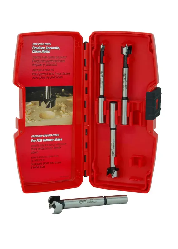 Final Sale Milwaukee 48-14-0004 Forstner Bit Set (4 Pc) Replacement MPN