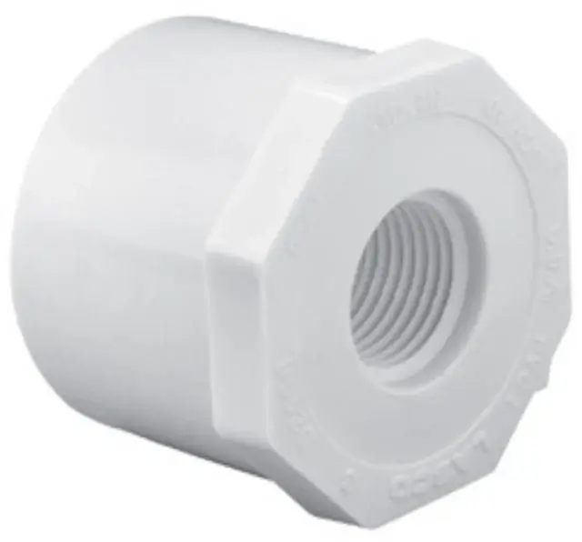 Spears 438-210 1-1/2x3/4 PVC Reducing Bushing SpigotxFPT SCH40 Seasonal Sale