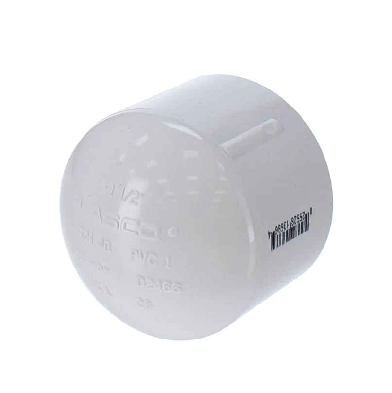 Authentic Spears 447015 Cap Slip White PVC Schedule 40 Replacement for Spears