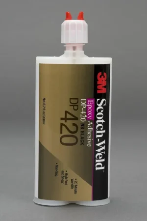 3M 7100077148 Scotch-Weld Epoxy Adhesive DP420 Black, 400 mL, 6 per Case, Replaces 21200-41529 Best Price