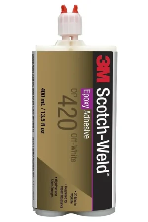 Luxury 3M 7100002516 Scotch-Weld Epoxy Adhesive DP420 400 mL Duo-Pak