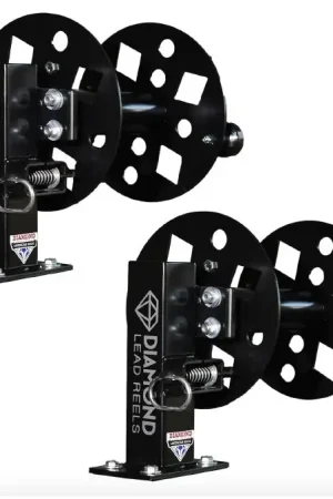 Flash Sale Diamond Lead Reels FBS-SET10BLK Welding Lead Reel HD 10 Fixed Base Set