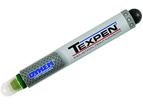 Dykem 16043 Texpen Markers Green Medium Tip Markers Exclusive Offer