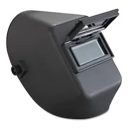Affordable Huntsman 14534 WH10 930P Passive Welding Helmet, Black, Lift Front, 2 in x 4-1/4 in Window