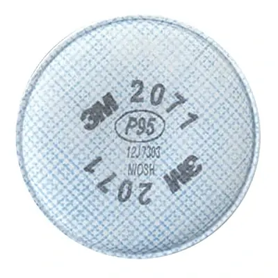 3M 7000002058 Particulate Filter P95 Pack of 2 Bayonet NIOSH Approved Express Delivery