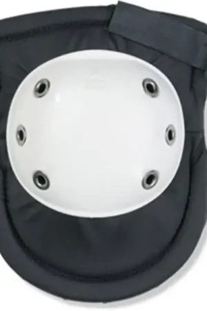 Ergodyne 18301 Proflex 300HL Rounded Cap Knee Pad Hook & Loop Black/White Seasonal Sale