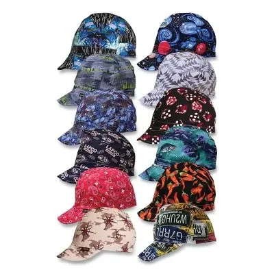 LAPCO C-8 High Crown Welding Cap Size 8 Assorted Prints 4-Panel Buy Today