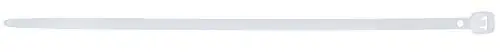 Gardner Bender 46-104 4 Inch Double Lock Cable Ties 18-lb Natural White 100 per Bag One Day Deal