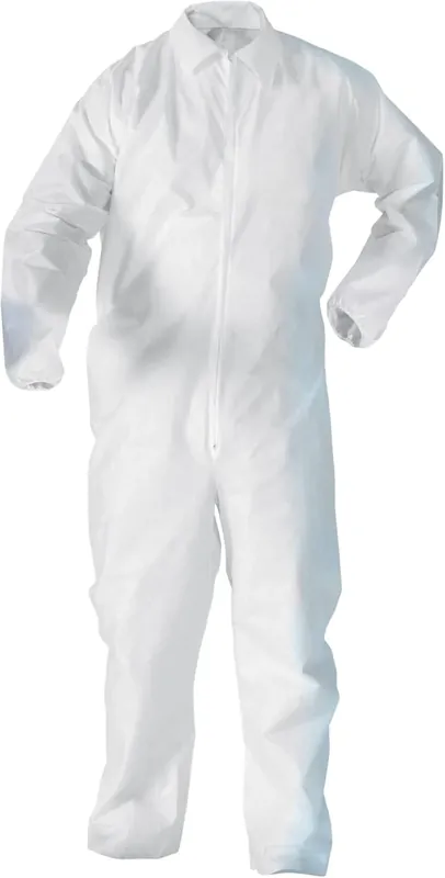 Save Now Kleenguard 68970 Coveralls Zip Front White 4X-Large 50PK